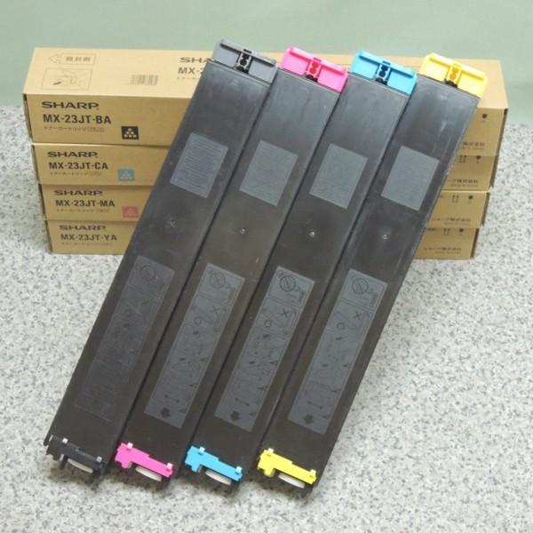 シャープ　MX2310F MX-2311FN MX-3111F MX3112FN用トナー　MX-23JT-4色　送料無料