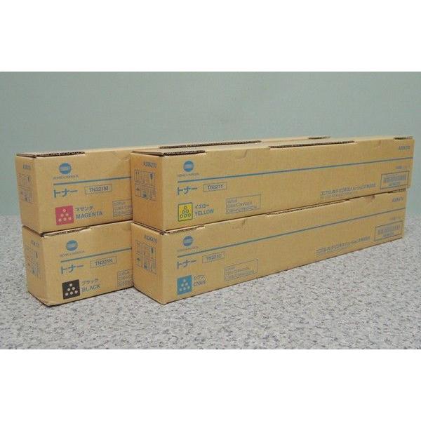 コニカミノルタ 純正トナー 4色セット bizhub C224 bizhub C284 bizhub C364 bizhub C224e bizhub C284e bizhub C364e TN321　送料無料