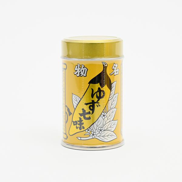 七味唐辛子 柚子 八幡屋礒五郎七味唐辛子缶入（ゆず入り）信州長野県のお土産