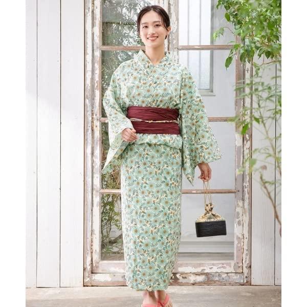 トモコーポレーション Shanti ディンティブロックプリント浴衣セット
