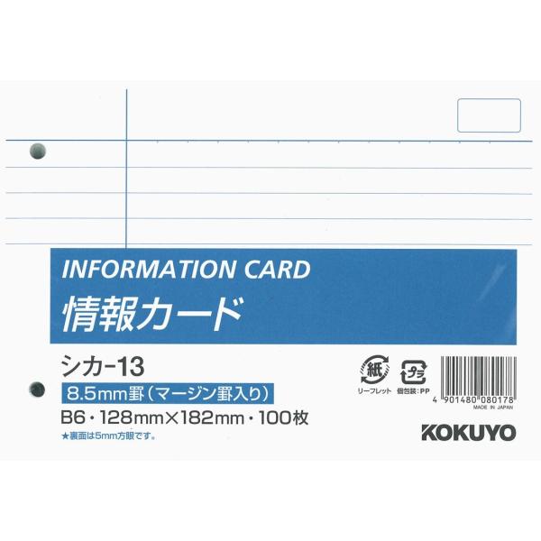 KOKUYO RN  J[h r B6 2 100 VJ-13