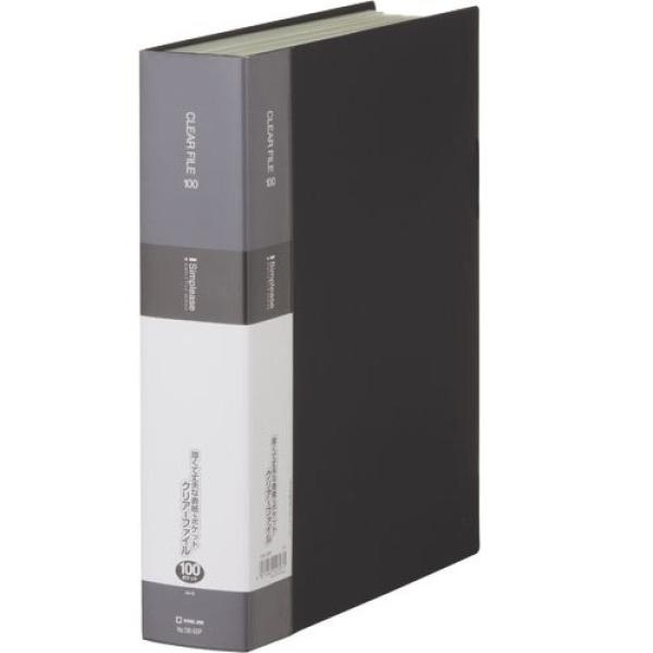 クリアーファイル シンプリーズ A4S 100P