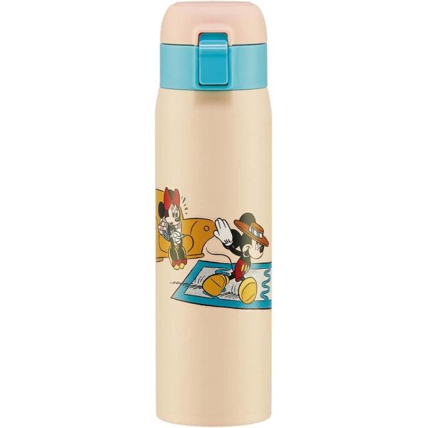 スケーター SKATER 保温 保冷 ステンレス マグボトル 480ml ワンタッチ