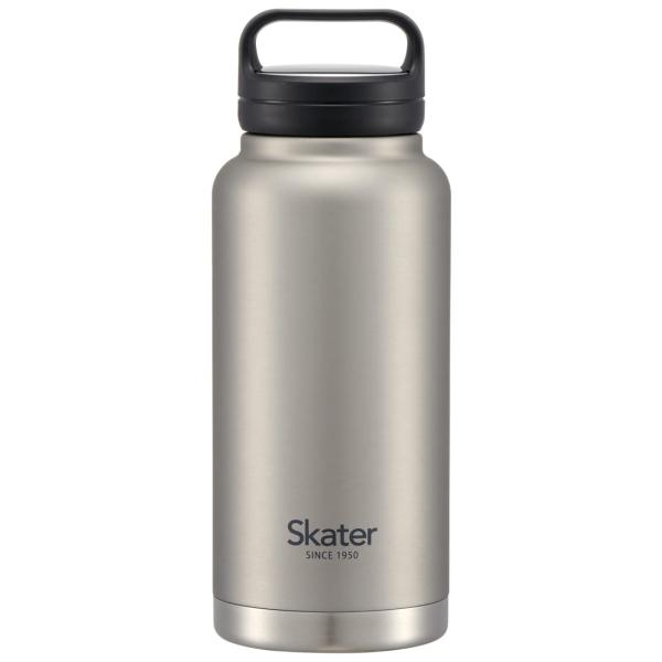 SKATER スケーター 保温 保冷 ステンレス マグボトル1000ml スクリューハンドル付 シルバー STSC8-A (プレゼント 入学祝い 入園特集 入学特集 入園準備)