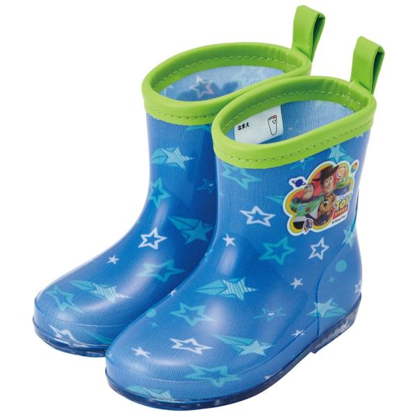 SKATER スケーター レインブーツ シューズ 長靴 子供用 ディズニー トイ ストーリー 反射テープ付 14cm RIBT14-A (プレゼント 入園祝い 入学祝い 子供 女の子)