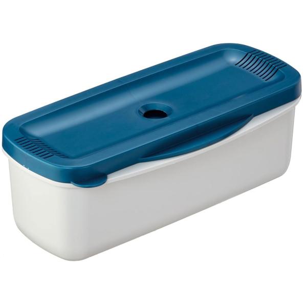 ●サイズ:290×144×高さ100mm/容量:本体/2000ml・中容器/1300ml●スチームの力でもちもち茹でパスタ●麺と水を入れて電子レンジで加熱するだけ●本体と中容器の二重構造により蒸気が循環し、もちもち感を実現●素材・材質:ポリ...
