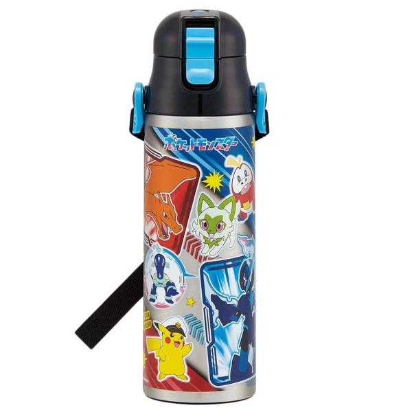 スケーター SKATER ステンレス 水筒 直飲み 580ml ポケモン 24 保冷