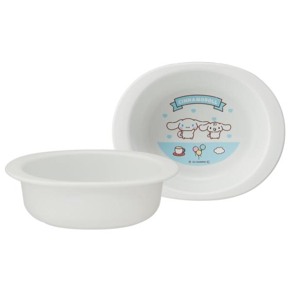 SKATER スケーター ベビー食器 小鉢 子供用 5ヵ月頃〜 抗菌 プラスチック製 290ml 子供食器 子供 食器 サンリオ シナモロール 日本製 XP24AG (プレゼント)