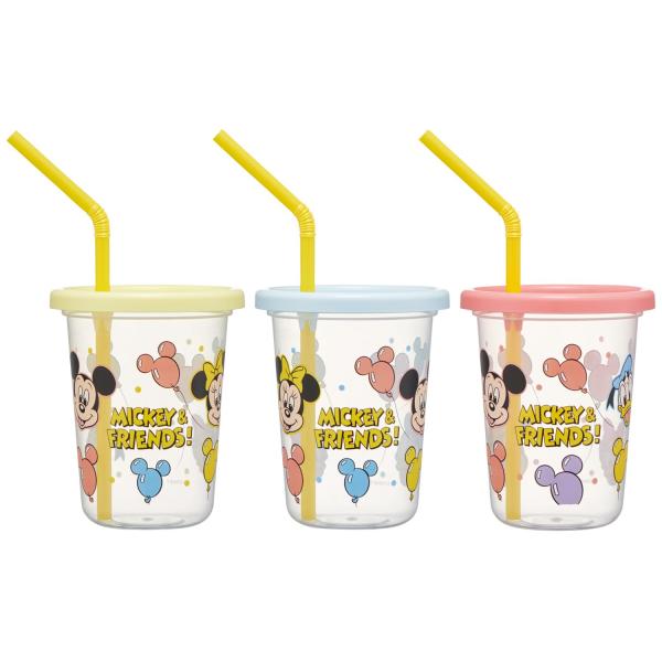 スケーター SKATER ストロー付 タンブラー 230ml 日本製 3個