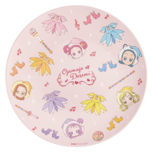 SKATER スケーター メラミン プレート 20cm お皿 皿 おジャ魔女どれみ MPL20P-A (プレゼント 幼稚園 小学校 子供 女の子 小学生 お弁当箱 ランチボックス)