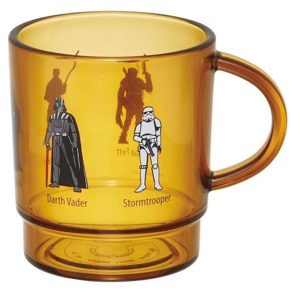 SKATER スケーター スタッキング カップ 340ml コップ マグカップ プラスチック製 日本製 STAR WARS スターウォーズ 帝国 KP1AS-A (プレゼント 入園祝い)