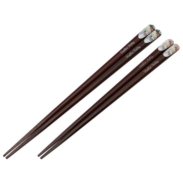スケーター SKATER 夫婦箸 20.5cm 23cm めおと箸 木箱入り 天削げ箸