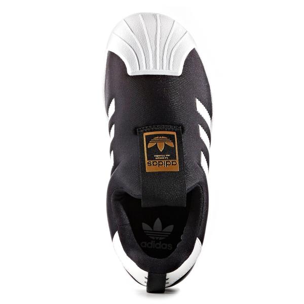 Seal限定商品 アディダス Adidas オリジナルス スーパースター スリッポン 黒 ブラック キッズ S