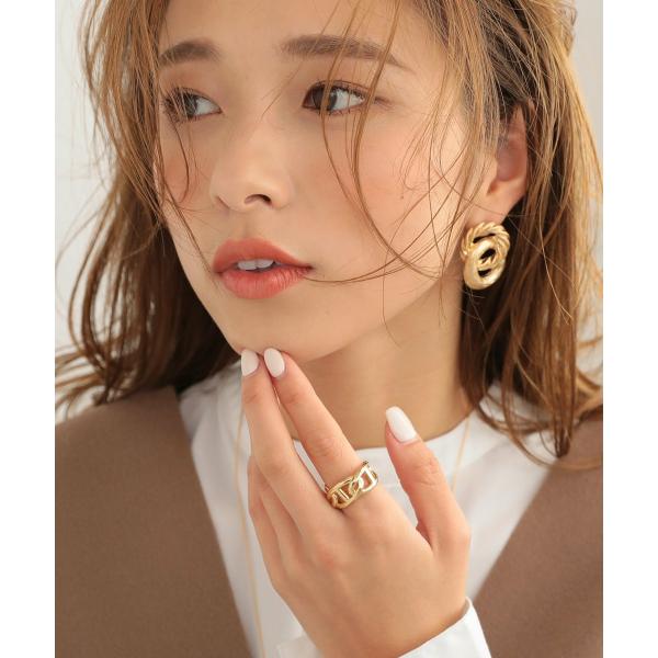 指輪 ボリュームチェーンリング レディース アクセサリー Silver925 新作多数 メール便ok シルバー925 Donoban