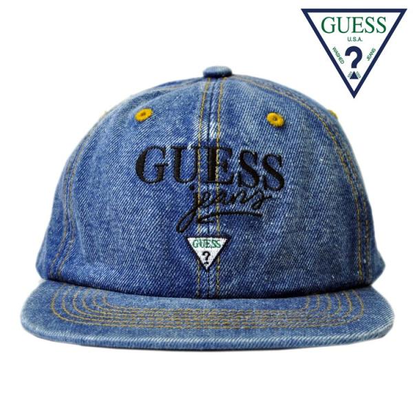 Guess キャップ 帽子 メンズ レディース ブランド 17 秋冬 新作 Green Label Jeans 青 ブルー Mh3a10j Societyturn