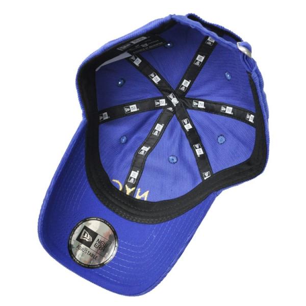 アウトレット Outlet ニューエラ キャップ New 正規店 Era 9thirty Cloth Strap Era カラー Nyc ロイヤルブルー コーデュロイ New 刺繍