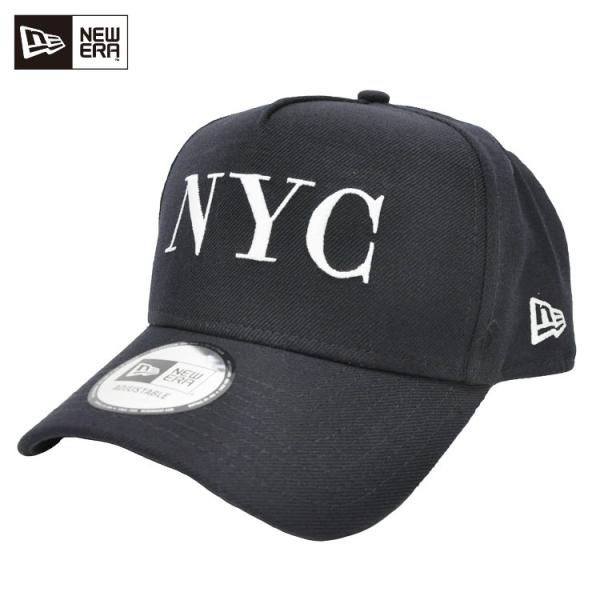ニューエラ キャップ 帽子 送料無料 New Era 9forty スナップバック メンズ Nyc べーシックファブリック A Frame ネイビー 人気の定番