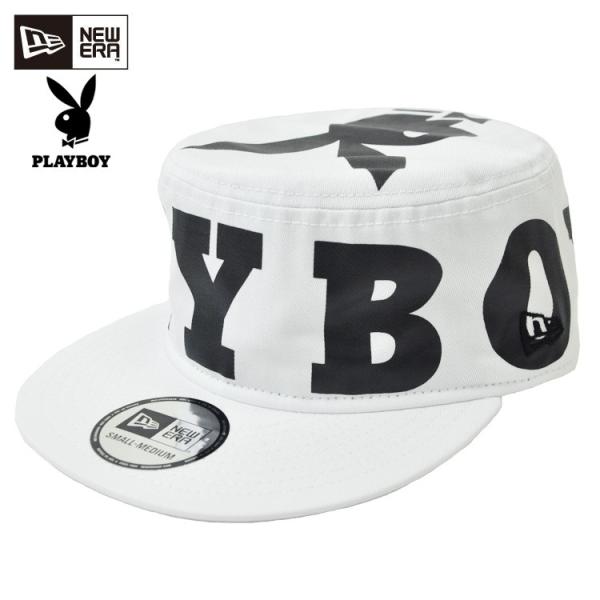 アウトレット Outlet ニューエラ キャップ New Era Pillbox Snap Back Playboy ホワイト ブラック New Era