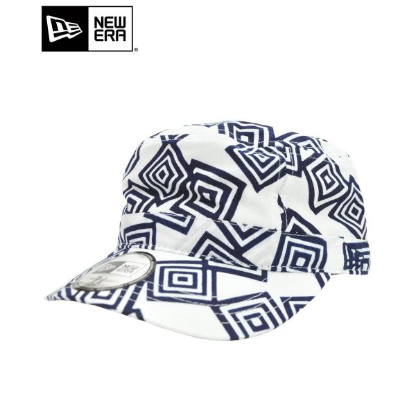 アウトレット Outlet New Era ニューエラ Salenew大人気 ワークキャップ Wm 01 Yukata 竺仙 ホワイト 帽子 フラッグ 和 ちくせん メンズ ロゴ ゆかた 総柄 Cap 浴衣