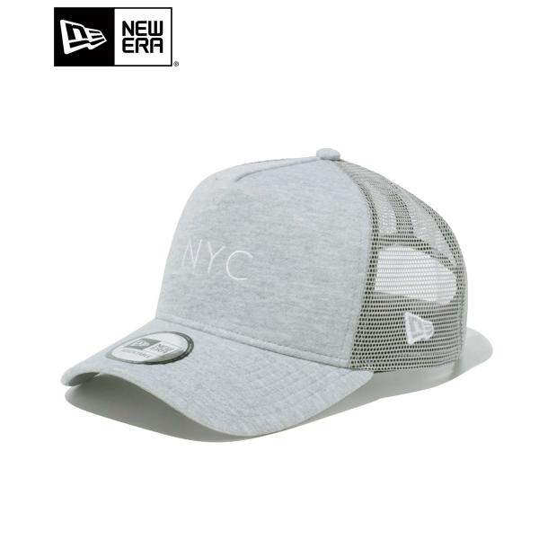 ニューエラ メッシュキャップ 9forty A Frame トラッカー スウェット Nyc グレー ホワイト 送料無料 New Cap 帽子 メンズ ロゴ Era 価格交渉ok送料無料