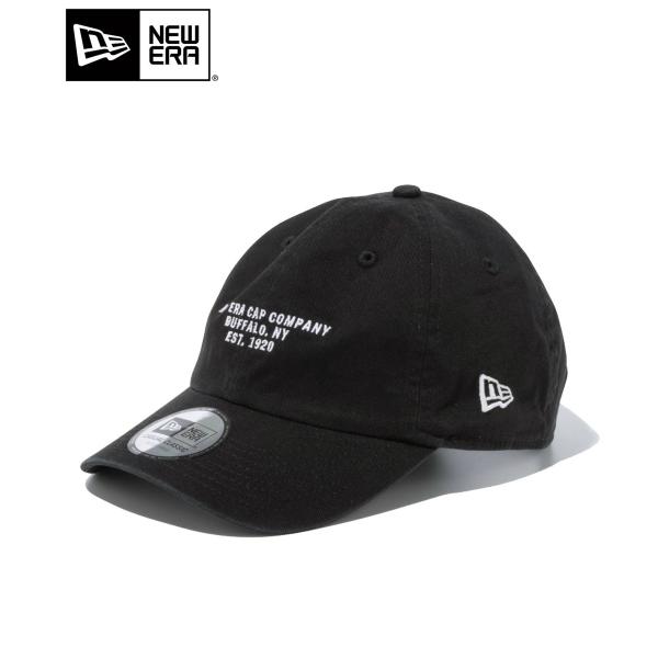New Era Salenew大人気 ニューエラ キャップ Casual Classic リアストラップエンブロイダリー ホワイト Cap 送料無料 Company ブラック 帽子