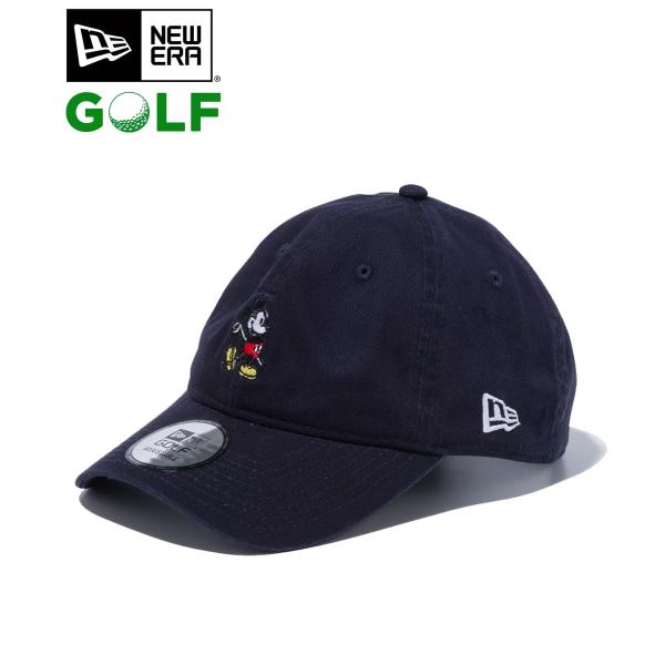 ニューエラ キャップ New Era ゴルフ 9thirty ディズニー 超定番 ミッキーマウス コラボ ネイビー 帽子 送料無料 Golf メンズ