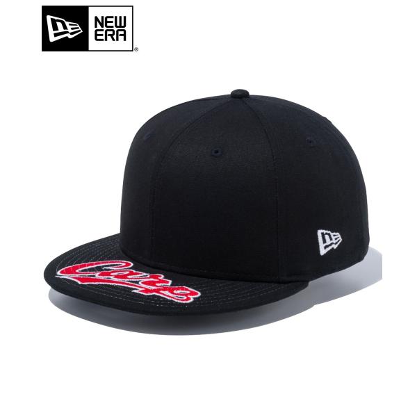ニューエラ キャップ 9fifty Npb カスタム 広島東洋カープ Carp ダックブラック メンズ 帽子 ロゴ 刺繍
