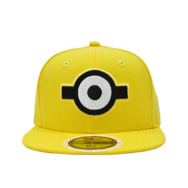 アウトレット Outlet ニューエラ キッズ キャップ New Era Kid S 59fifty キャラクター スチュアート Usj 帽子 子供 限定品 コラボ サイバーイエロー ミニオン