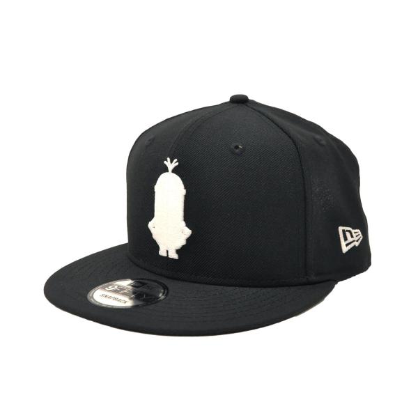 ニューエラ キャップ New Era 9fifty ミニオン ブランド買うならブランドオフ ケビン シルエット 帽子 コラボ キャラクター スナップバック 送料無料 ブラック メンズ