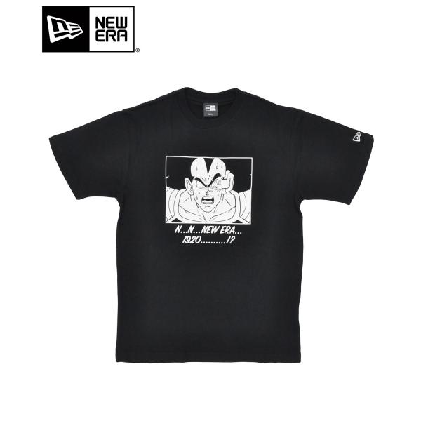 メール便送料無料 New Era 卸売り ニューエラ Tシャツ コットン ドラゴンボールz ラディッツ トップス アパレル アニメ ブラック コラボ メンズ 半袖