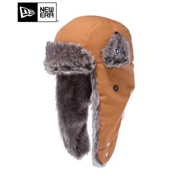 New Era ニューエラ フライトキャップ トラッパー ダックキャンバス ダックタン 送料無料 セール 登場から人気沸騰 トレンド メンズ ドッグイヤー 防寒 ファー 帽子