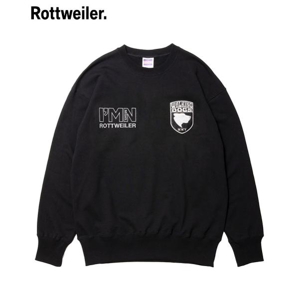 ROTTWEILER ロットワイラー メンズ スウェット WALKING DOG SWEATER 