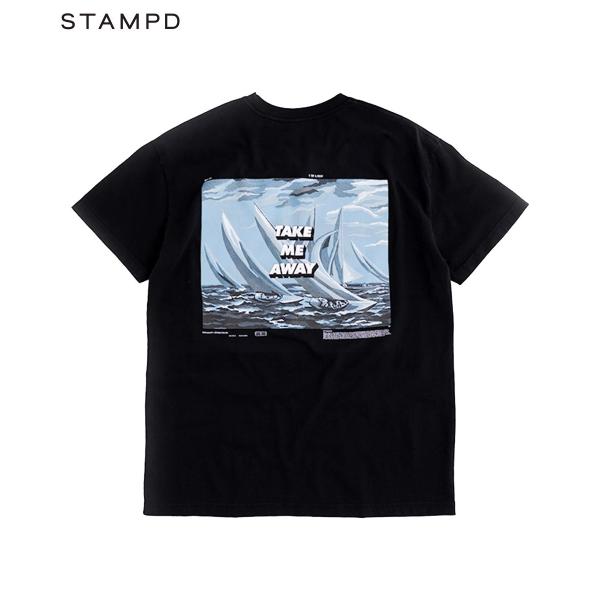 Stampd スタンプド Tシャツ メンズ Take Me Away Tee ブラック Sla M2187te トップス Tee 半袖 ストリート
