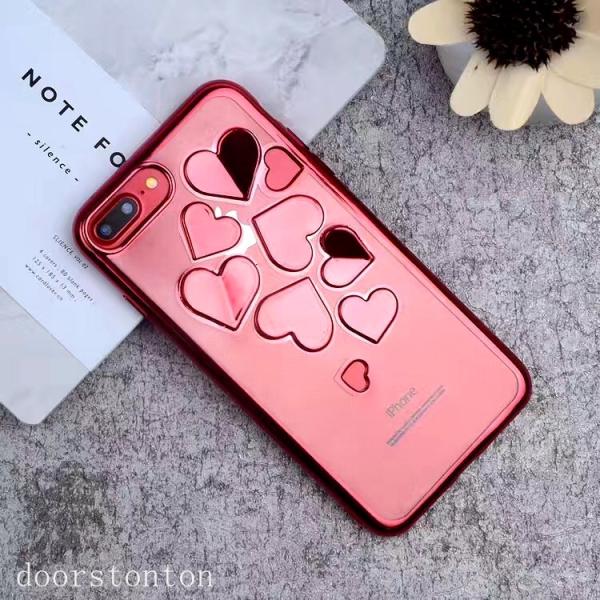 Iphone6s Iphone7 Iphone6plus Iphone7plus Iphone8 Iphone8plus Tpu ハート 透明 立体 耐衝撃 ソフトケース スマホケース 面白い 携帯カバー かわいい Buyee Servis Zakupok Tretim Licom Buyee Pokupajte Iz Yaponii
