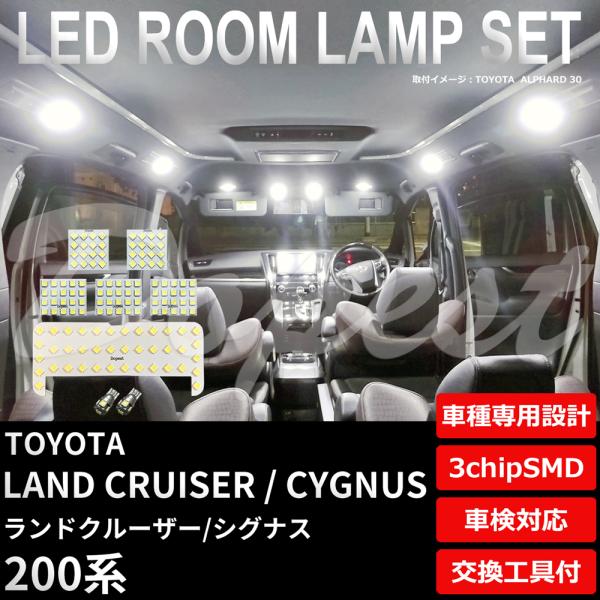 ランドクルーザー/シグナス 200系 LEDルームランプセット