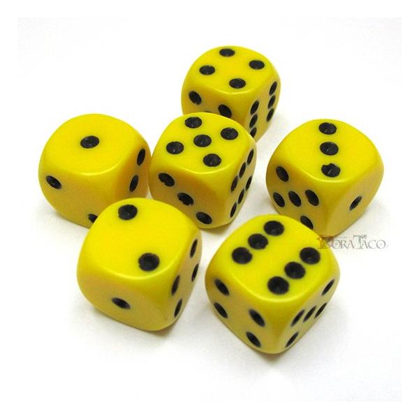 チェセックス製の12mm6面サイコロです。内容／1個