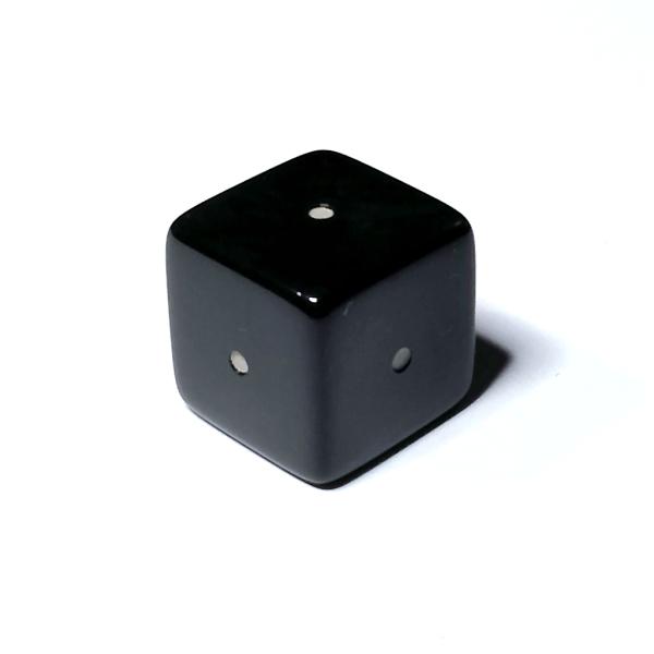 全部1面【黒】6面サイコロ単品 DTDall102 : サイコロ専門店ドラタコ