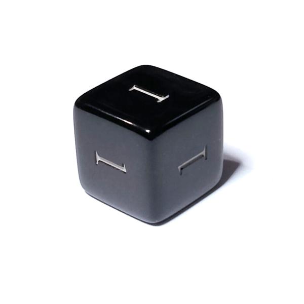 全部1面【黒・数字】6面サイコロ単品 DTDall105 : サイコロ専門 全部1面【黒・数字】6面サイコロ単品 DTDall105 : サイコロ専門