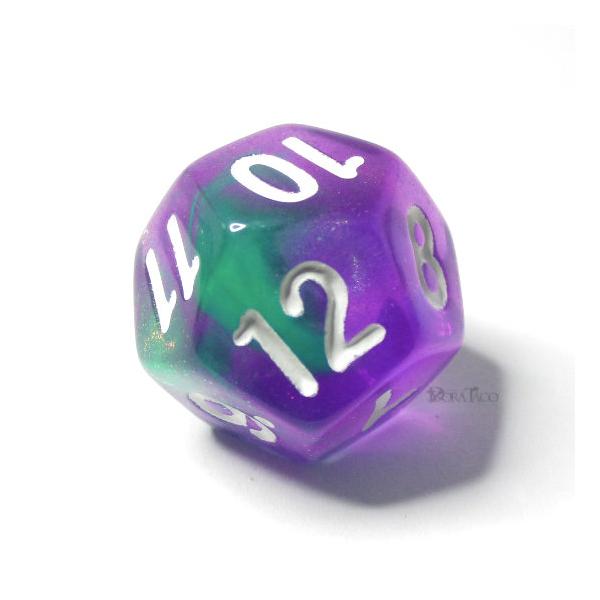 ラメ加工【ポーション】12面サイコロ HDAR49-D12 : サイコロ専門店
