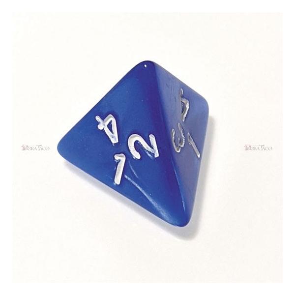 使いやすい標準サイズの4面サイコロ