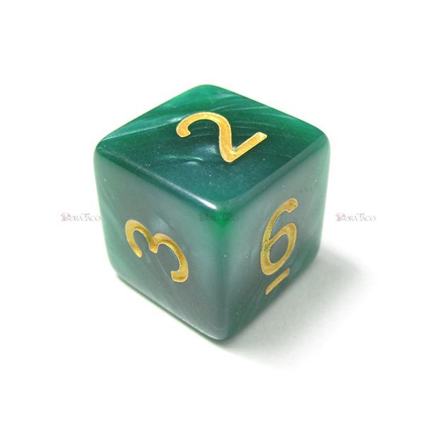 使いやすい標準サイズの6面サイコロ