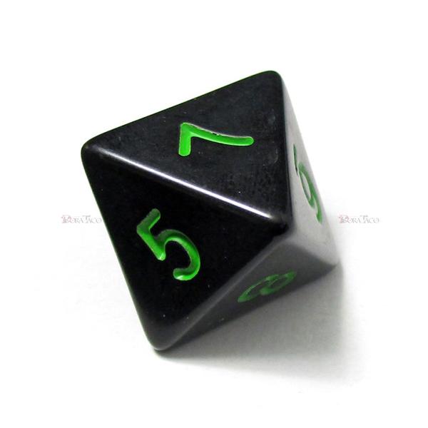 使いやすい標準サイズの8面サイコロ