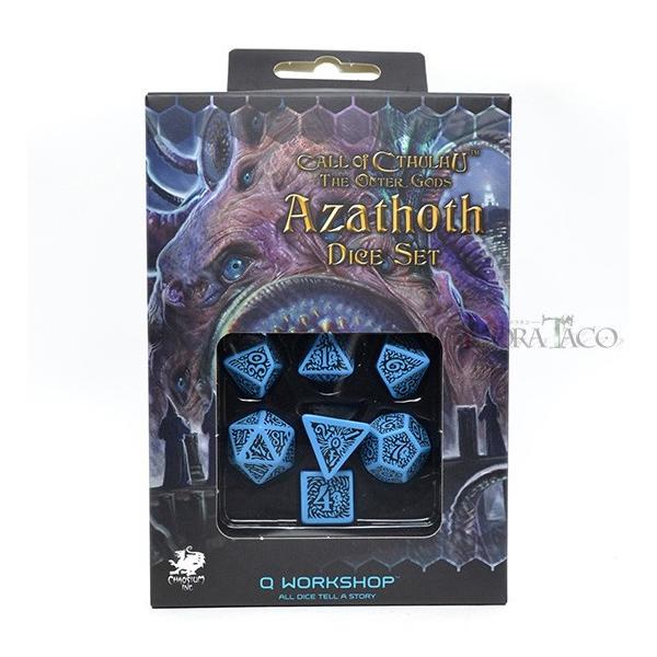 サイコロ ダイス クトゥルフ神話 外なる神 アザトース ブルー ブラック 7個セット Trpg Dice Set Q Workshop Buyee Buyee 提供一站式最全面最專業現地yahoo Japan拍賣代bid代拍代購服務 Bot Online