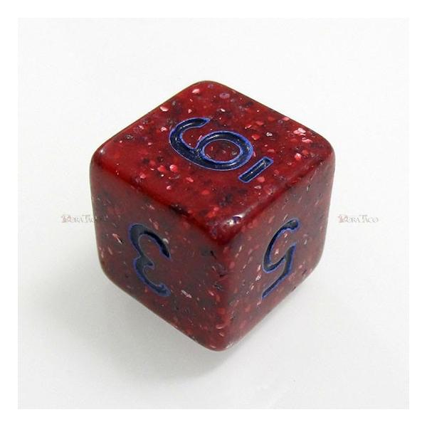 使いやすい標準サイズの6面サイコロ