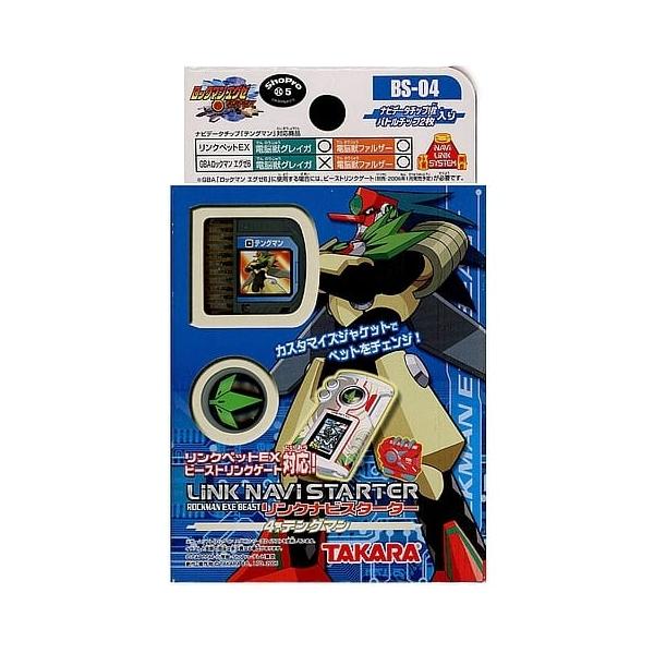 新品•未開封　ロックマンエグゼ　リンクナビスターター　テングマン ロックマンエグゼ ビースト リンクナビスターター 4 テングマン : どら