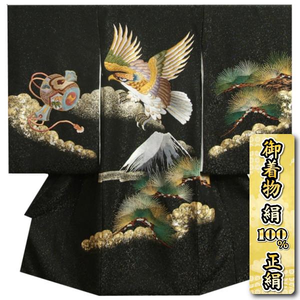 男の子用絹100％お宮参り着物の魅力と選び方