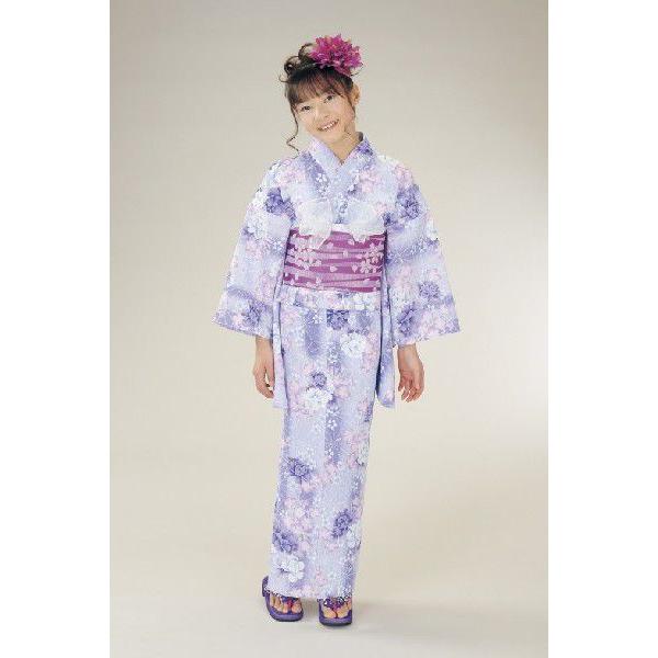 京美 浴衣 ジュニアサイズ リョウコキクチブランドゆかた6点セット