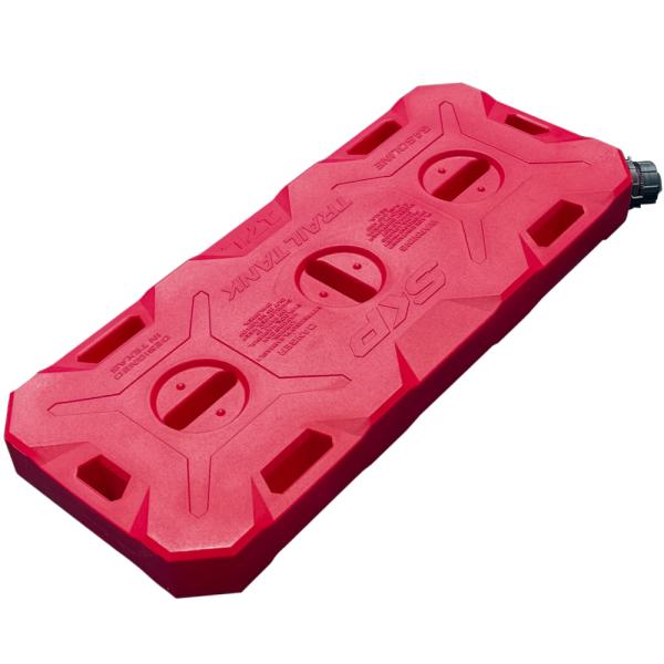 汎用 17L ジェリカン レッド 携行缶 ガソリンタンク ウォータータンク 防災 レジャー アウトドア キャンプ