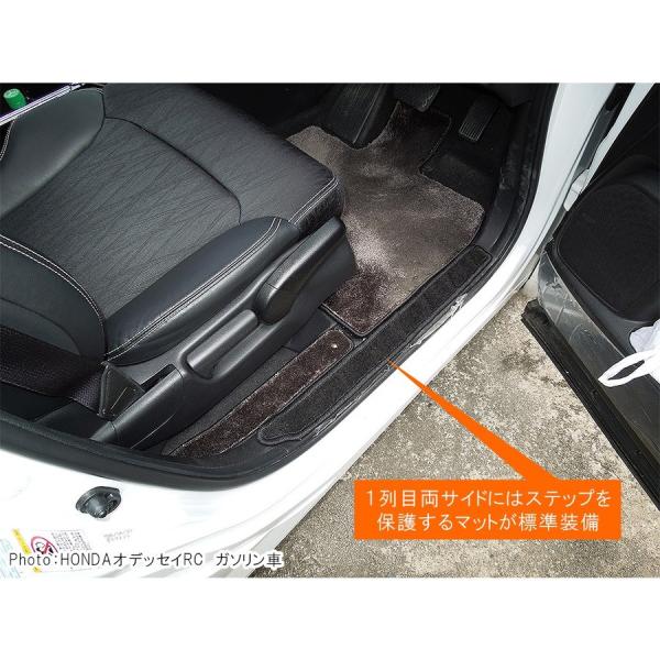 人気トレンド カーマット フロアマット ホンダ オデッセイ 11年12月 15年10月 ７人乗 運転席ストッパーホール２ヶ所 シャギーブラウン 代引不可 Campview Co Za