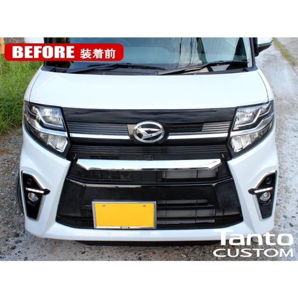 新型タント カスタム パーツ LA650S LA660S メッキ フロントグリル